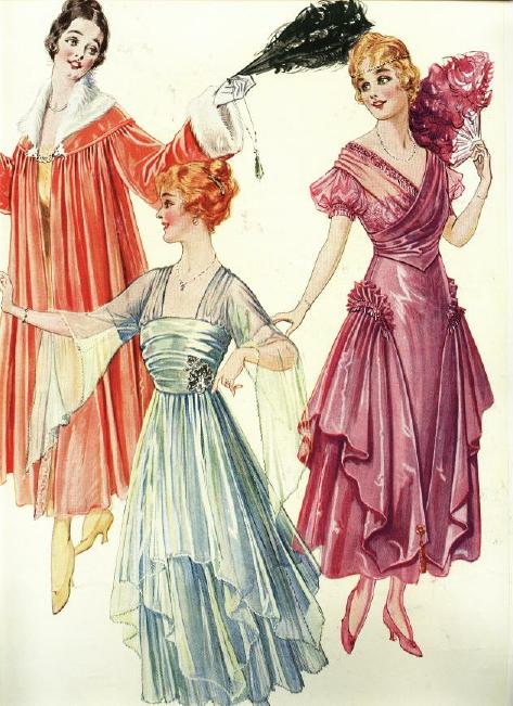 الأزياء عبر العصور2 1916-ladies